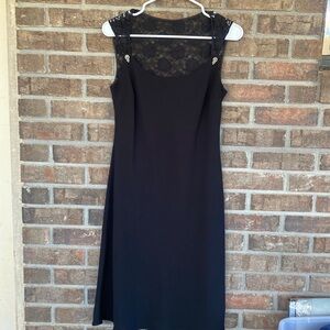Evan Picone black Cocktail dress size 4